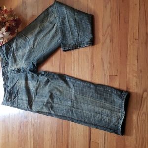 Jordan Craig Men's gold and black jeans 38x32  straight leg